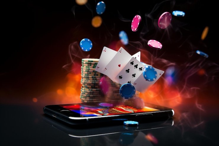 Aplikasi mustikaslot di perangkat mobile dengan antarmuka bahasa Indonesia dan pilihan permainan