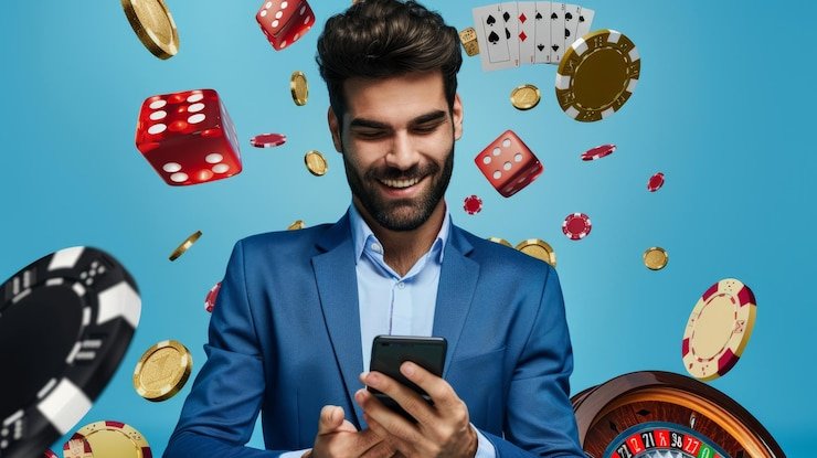 Antarmuka permainan Baccarat di mustikaslot menampilkan opsi taruhan dan riwayat permainan
